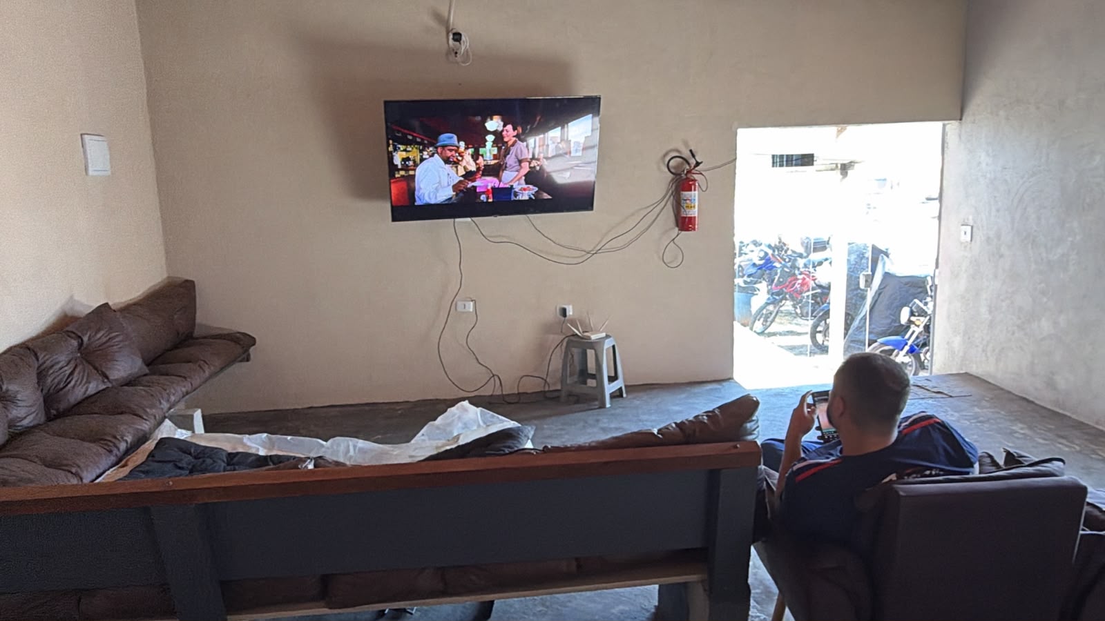 Sala de TV e descanso